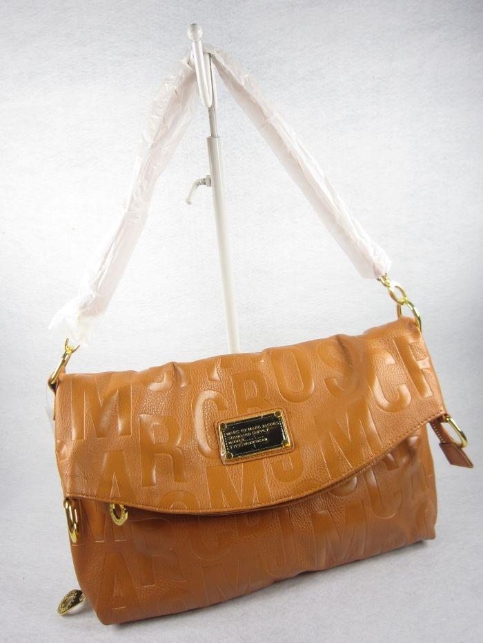 单肩女包300元起批 材质:pu 颜色:黄色 品牌:marc jacobs 起批价格:1