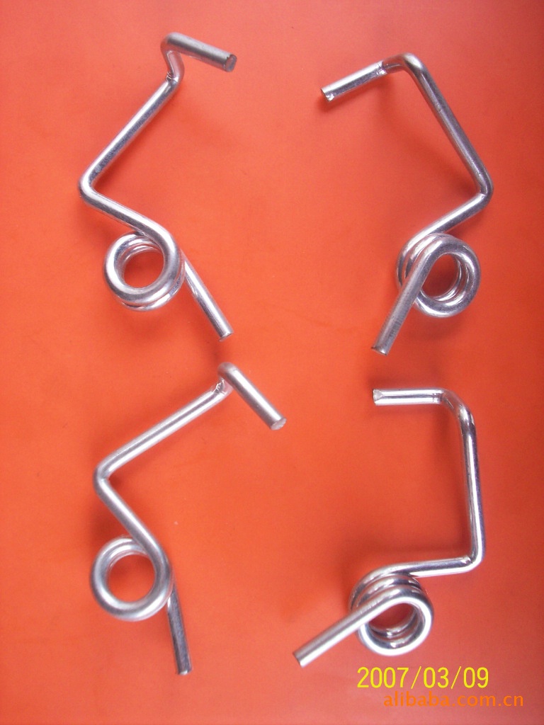 厂家供应各种大线径扭力弹簧 运动器械弹簧(各种形状的大扭簧)