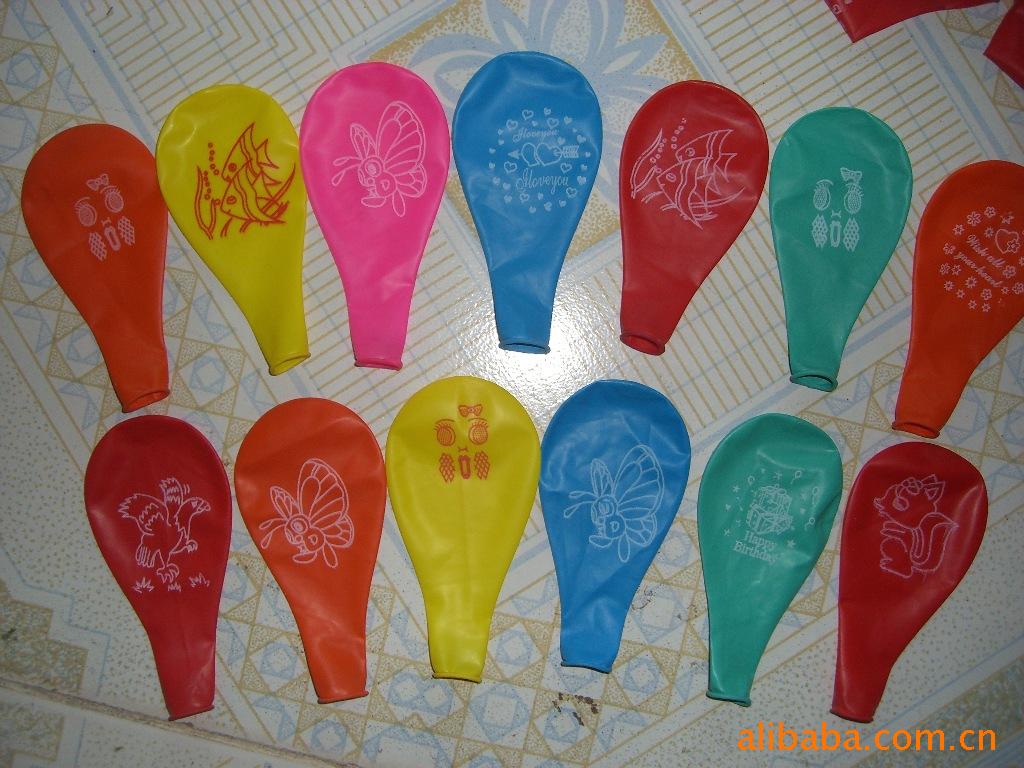 供应批发橡胶乳胶扁球玩具气球