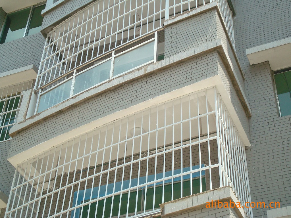 锌钢合金防护窗装饰花配件