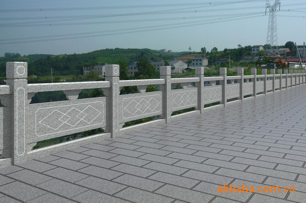 厂家直销优质花岗岩园林建筑护栏栏杆【河道大理石栏杆】