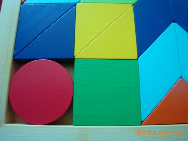 供应竹制 木制玩具 婴幼儿多巧板