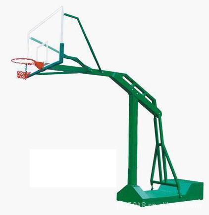 江西南昌篮球架 豪华底座式透明玻璃板篮球架