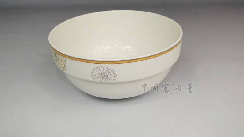 雅诚德 6寸港式护边碗 饭碗 面汤碗 微波炉适用-金色年华