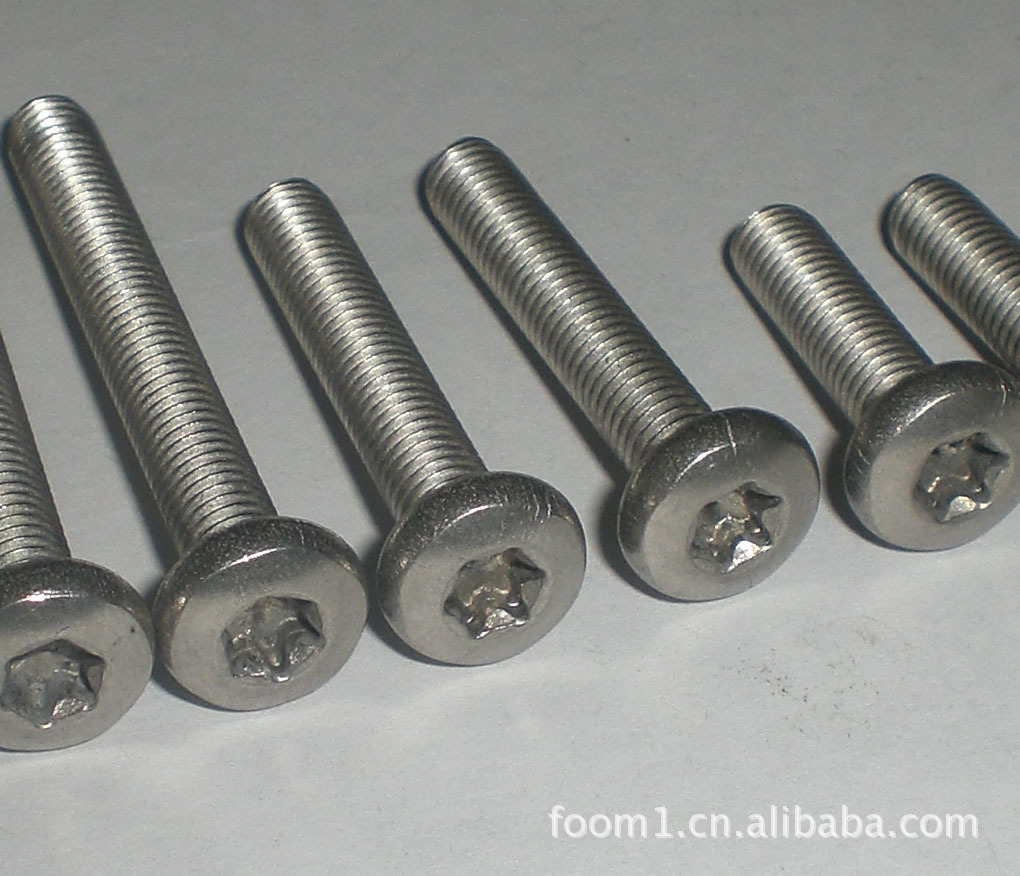 梅花槽不锈钢防盗机螺丝
