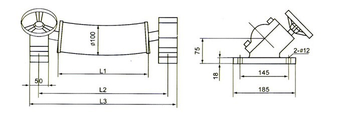 弧形辊《产品以通过质量管理体系认证,产品一律包用一年》