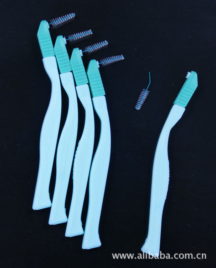 厂家直供 (l型)可换头牙间刷 牙缝刷