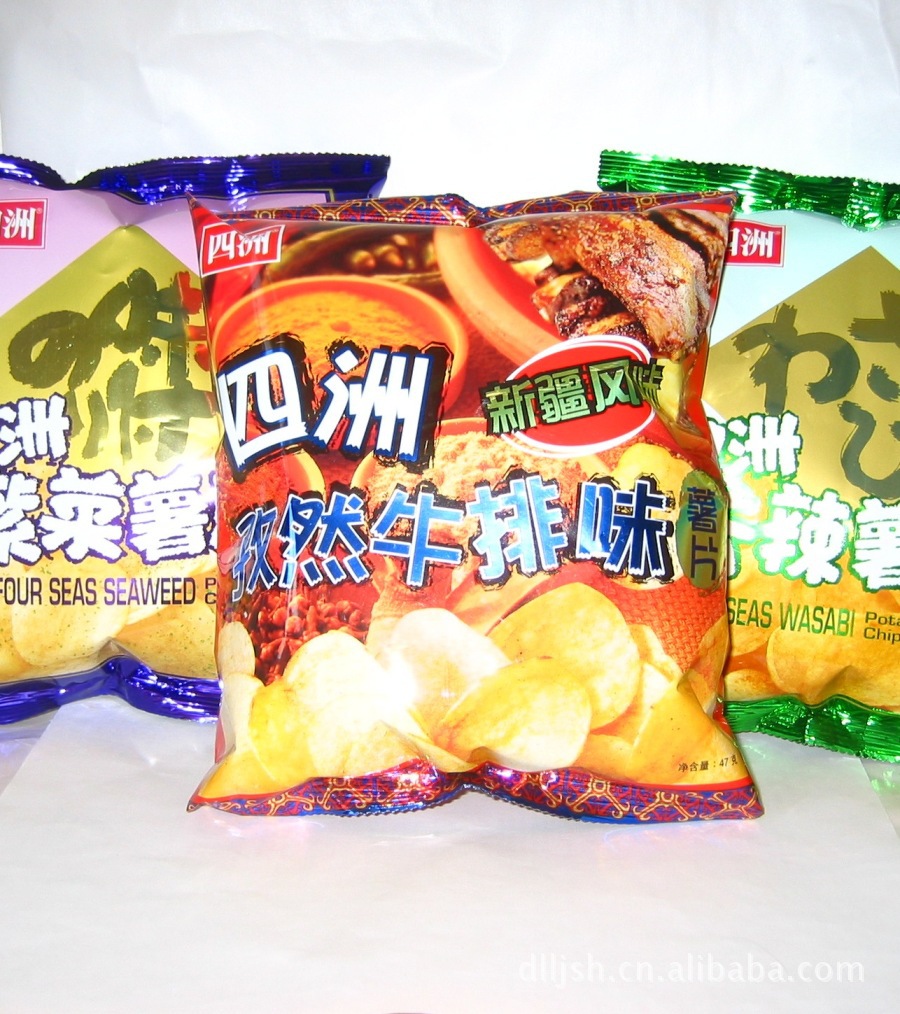 牛排味 薯片  =====产品描述=====   卡乐b孜然牛排味薯片 