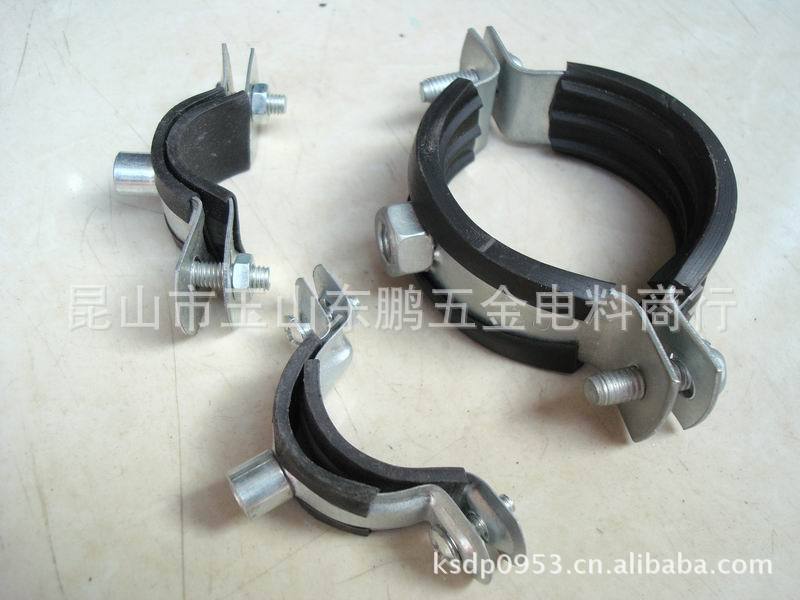 供应优质金属抱箍;pp-r管卡;金属管卡;金属墙卡;抱箍;卡箍
