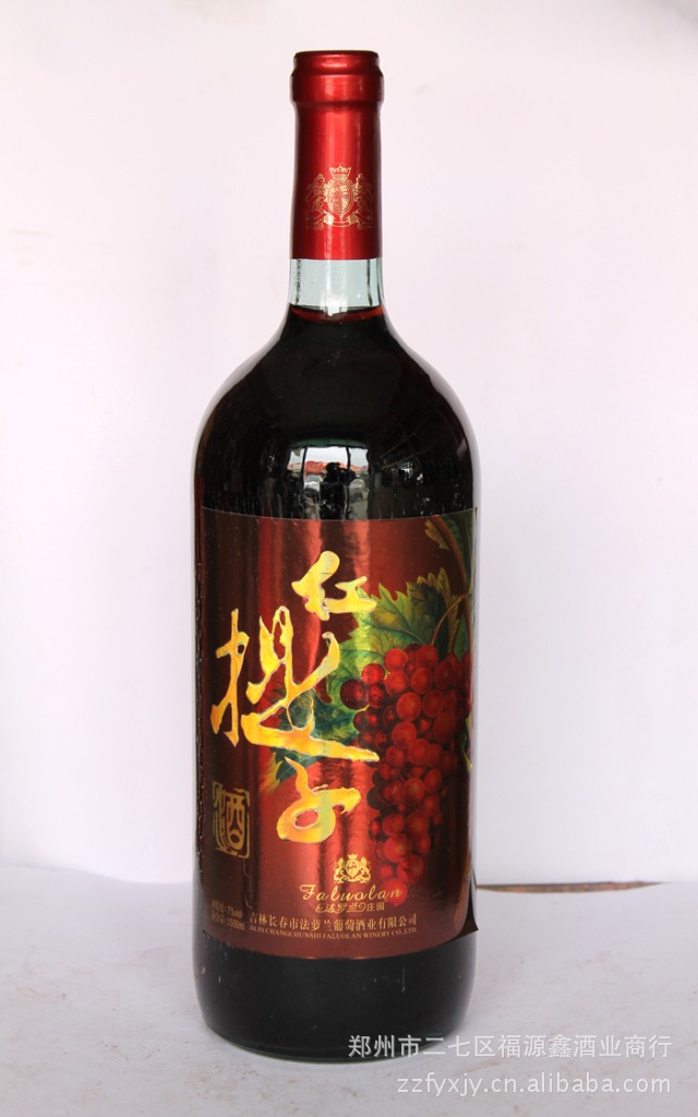 红酒 葡萄酒 法罗兰庄园 红提子酒