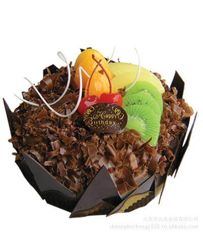 迷雾森林 双合成生日蛋糕 团购更优惠