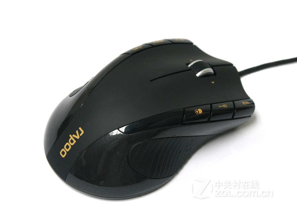 雷柏v3 大型游戏鼠标(反面)