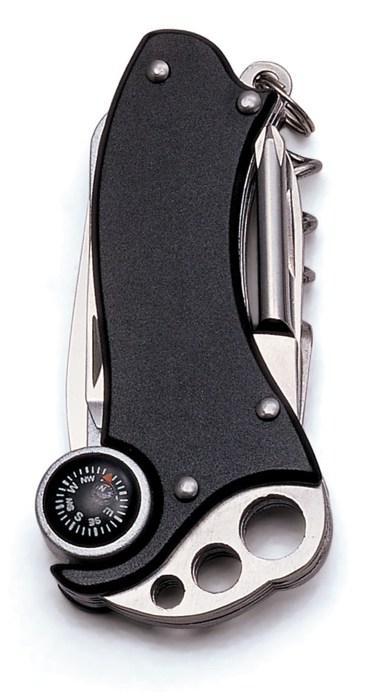 厂家供应五金 礼品小工具 钥匙扣,b48小刀,指南针剪刀