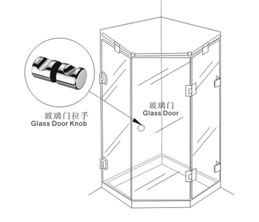 浴室玻璃门怎么拆图解图片