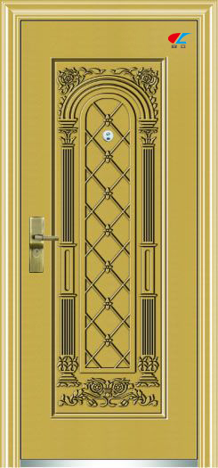 大量批发喷塑防盗工程门