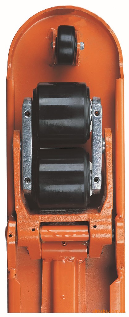 奥津液压车脚轮,奥津托盘车78*70脚轮,聚氨酯脚轮