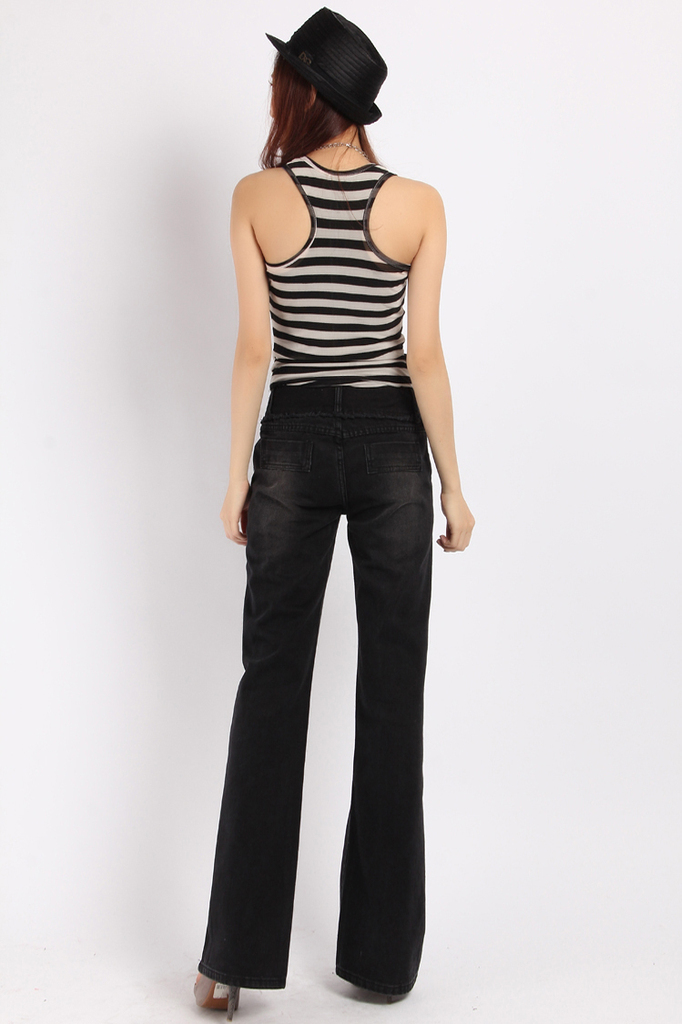 大脚裤 大直筒牛仔裤 宽腿牛仔裤 阔腿牛仔裤 甩腿牛仔裤309 97.