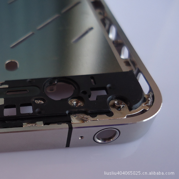 iphone4 原装中框 金属 边框 苹果4 苹果四代原装配件