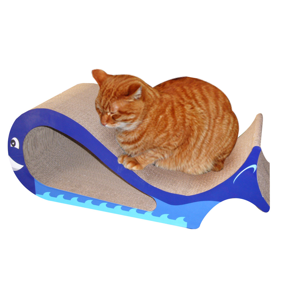 猫抓板是饲主为饲养在室内的家猫提供的磨爪工具,以避免因长期室内