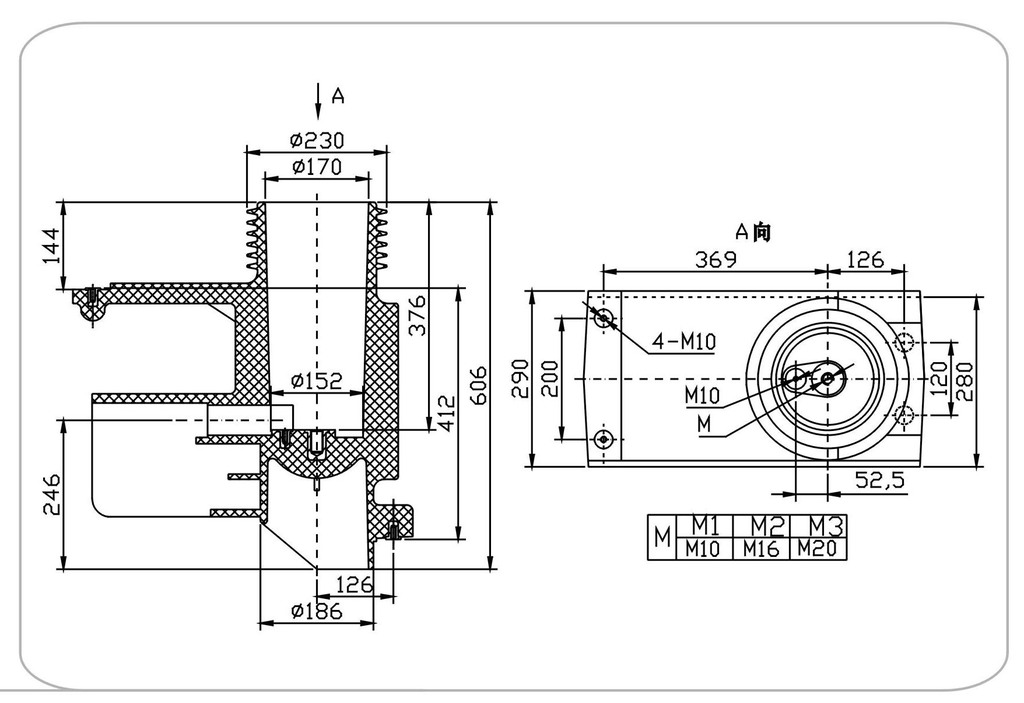 订购触头盒时请提供产品型号,额定电流,静触头安装螺母尺寸,使用海拔