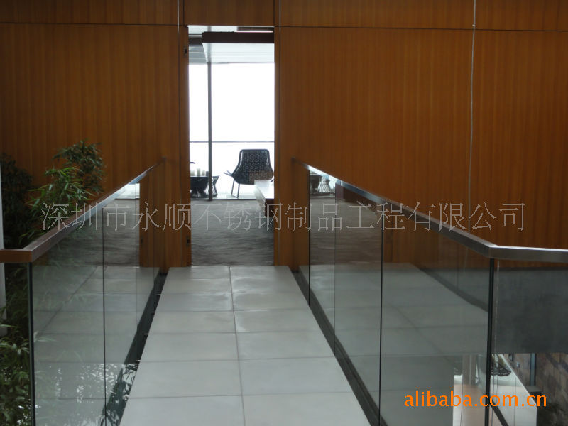 不锈钢栏杆,室内护栏,拦河,玻璃栏杆,不