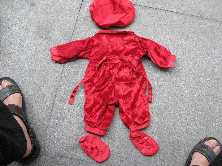 供应外贸库存整单 动物服装 猴子服装