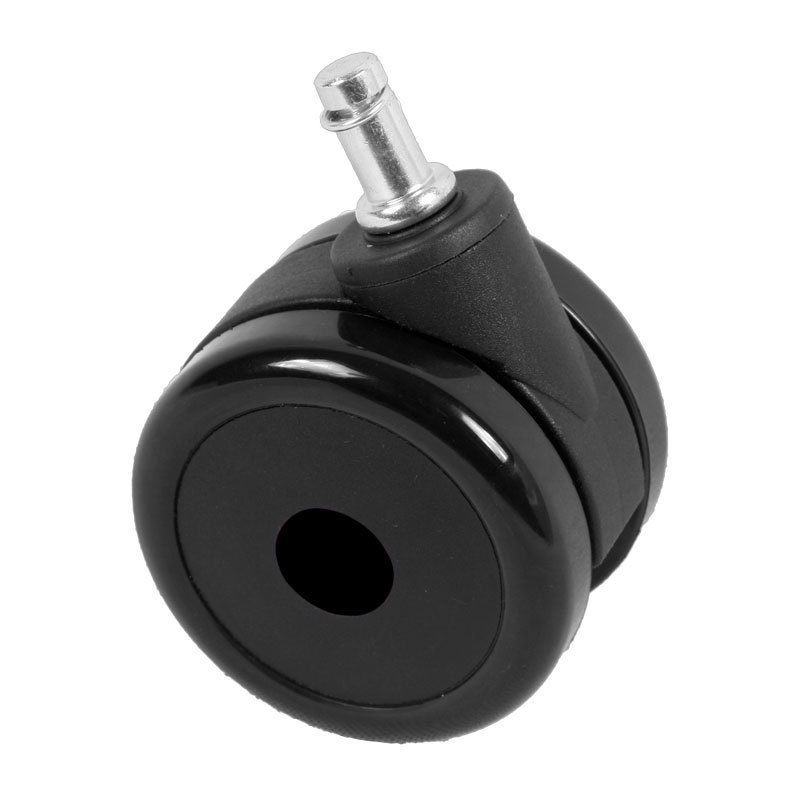 dxracer迪锐克斯全黑超大轮/万向轮/电脑椅轮/办公椅轮/静音pu轮