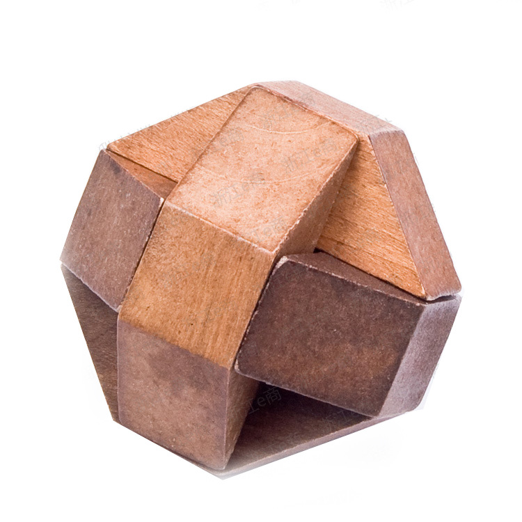 yx883 球形锁 小额批发孔明锁 鲁班球 圆魔球 魔球锁