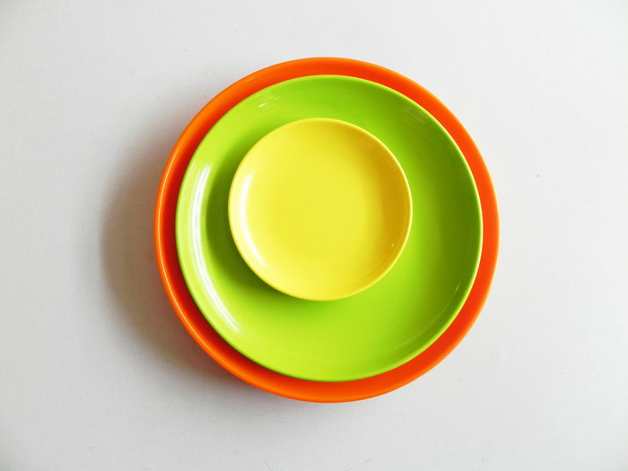 厂家自产自销彩色盘 彩色窝盘 高档彩色盘