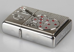 原装正品zippo 24841 猫王水晶吉他 芝宝打火机