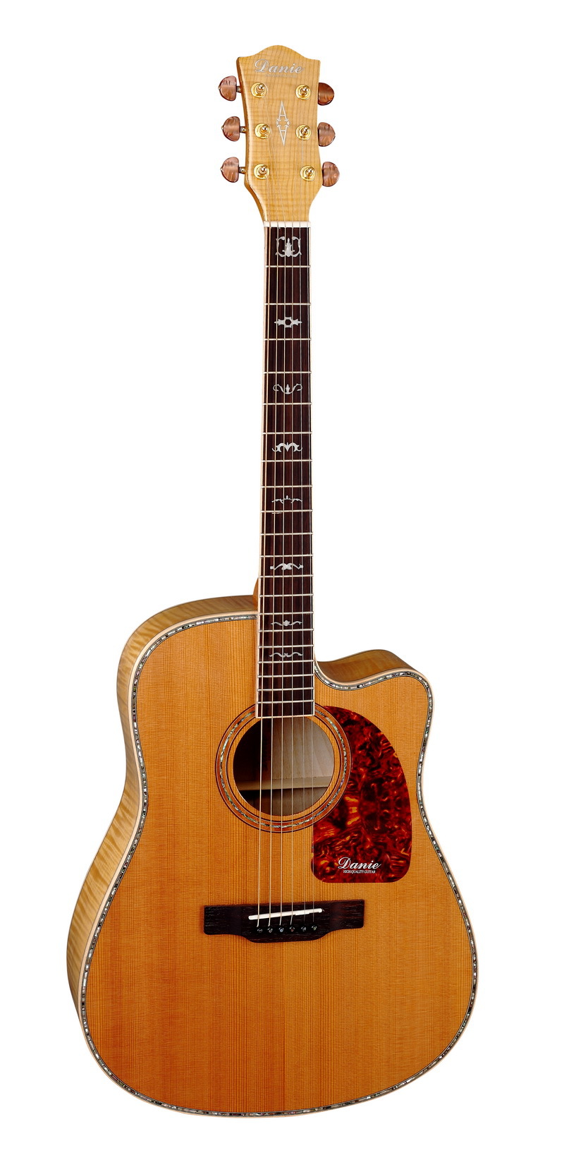 丹尼品牌 41寸 民谣吉他 dg860sc 2012 挑战中国吉他 批发及定做图片