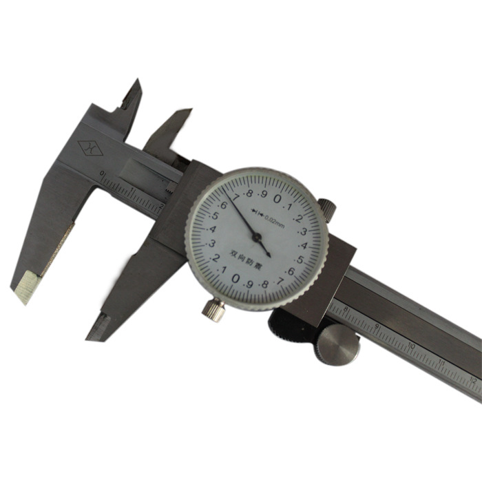 12 特惠正品上量带表卡尺0-150mm/0.02 游标卡尺
