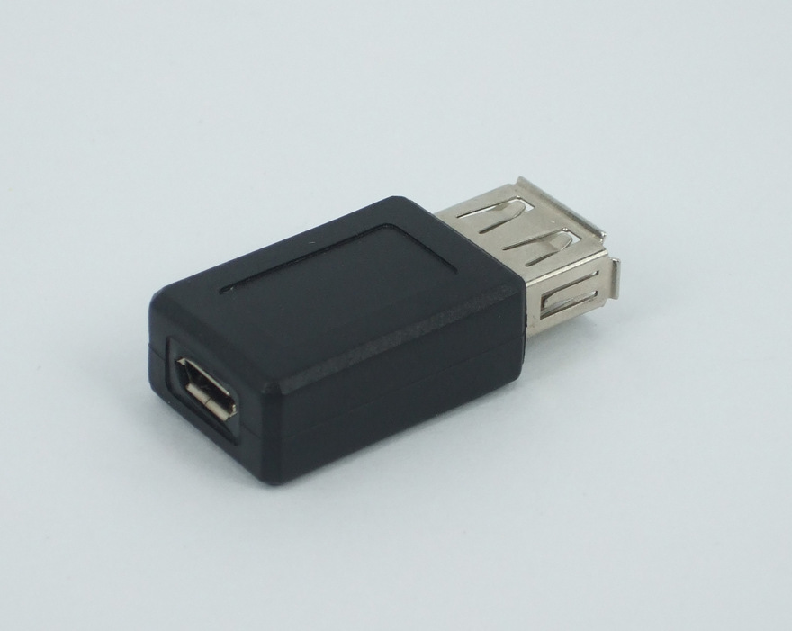 厂家直批 usb母转micro母 usb母-micro母口 micro usb b母转接头