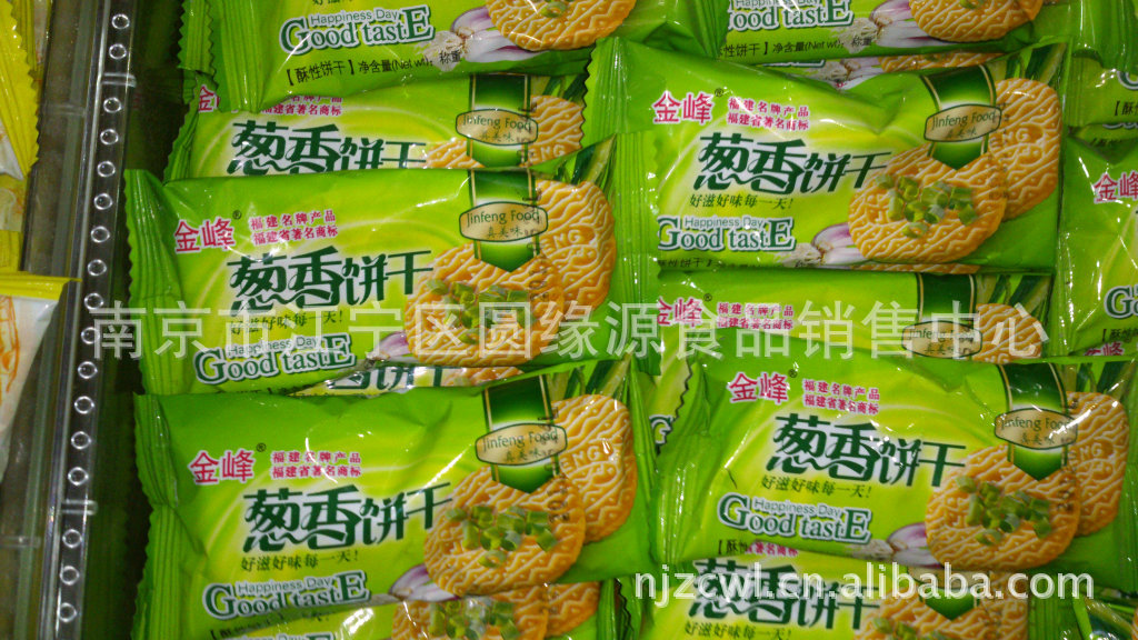 金峰 葱香饼干1×10斤