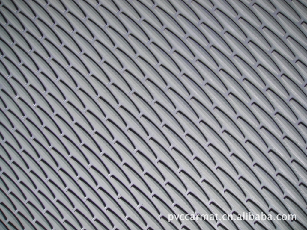 厂家直销 环保pvc 汽车脚垫 裁片 黑灰米