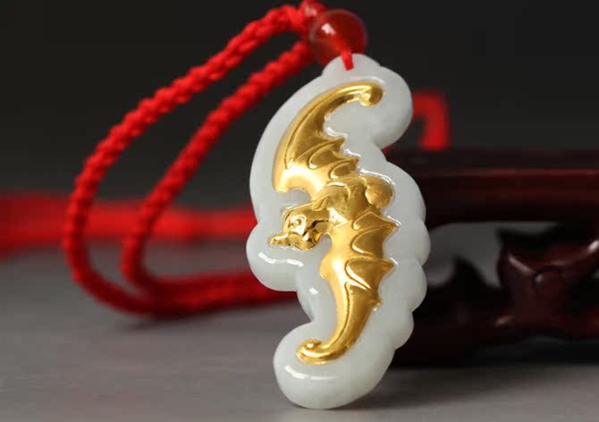 天光墟玉器 翡翠蝙蝠吊坠 金镶玉福在眼前挂件 玉器批发 jxy301