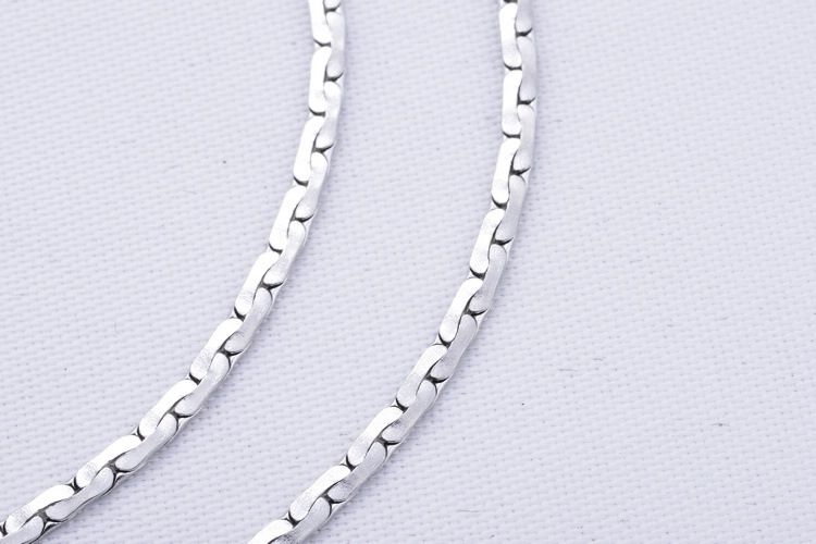 男女通用项链 钛钢配链配件 品牌:卡洛琪 材质:钛钢 颜色:1