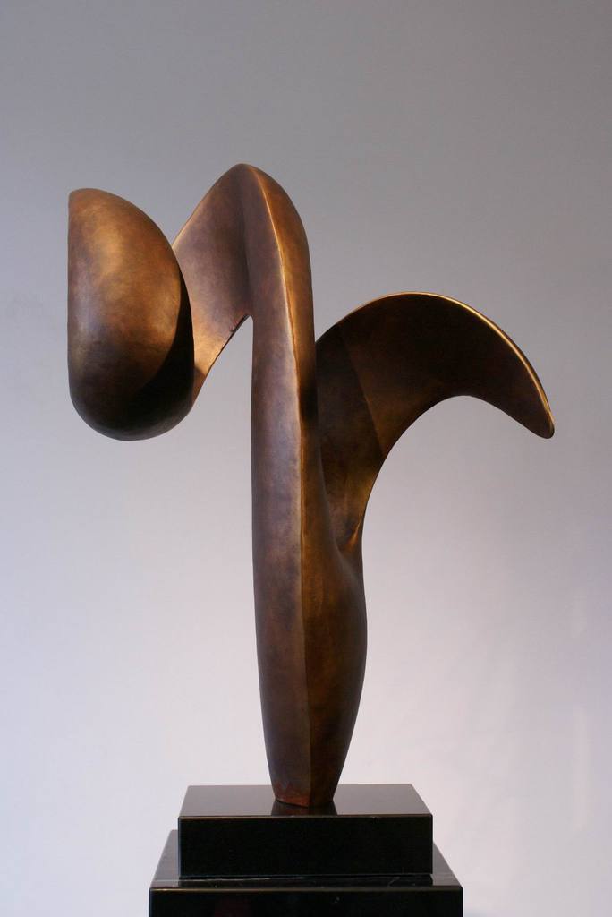 现代抽象电镀雕塑 金属雕塑装饰艺术品 树脂软装饰摆件室内雕塑