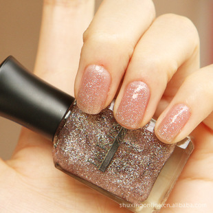 inkiss arts环保指甲油 厂家批发 oem加工 钻石裸色星星眨眼in074