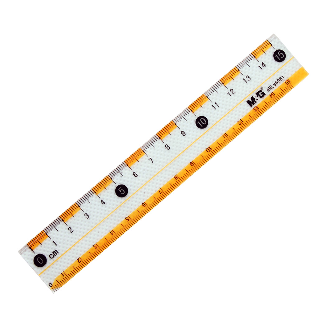 新品尝鲜 易看多功能直尺arl96061 15cm透明直尺学生图片_10