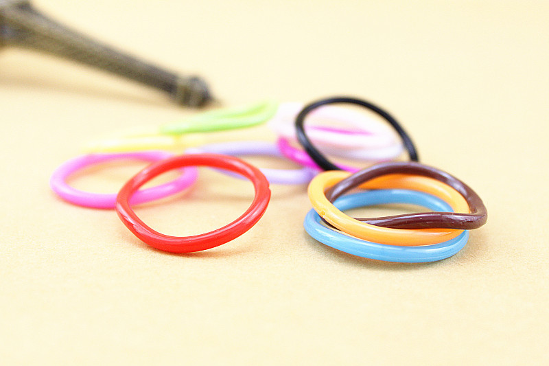 d09 硅胶小皮筋 新款韩国无接头发绳 超好弹性发圈批发 尾单