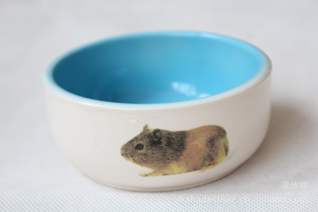 动物小碗 仓鼠用陶瓷碗 0666