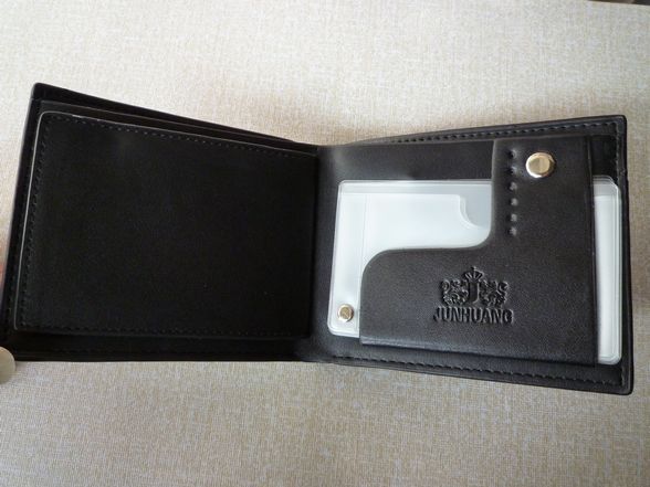 骏皇 男士牛皮钱包 男士钱包 短款 银包 钱包 皮夹 休闲真皮钱包