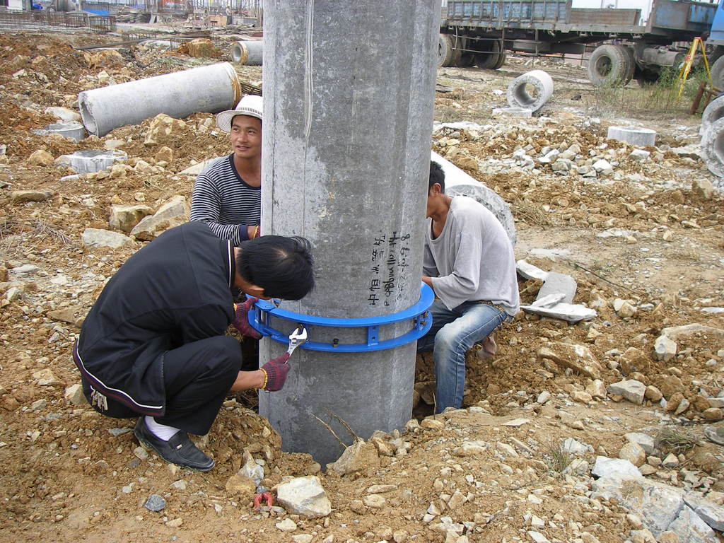 其他工程機械 供應管樁樁頭切割機 鋸樁機 截樁機(華寧專利產品) 圖集