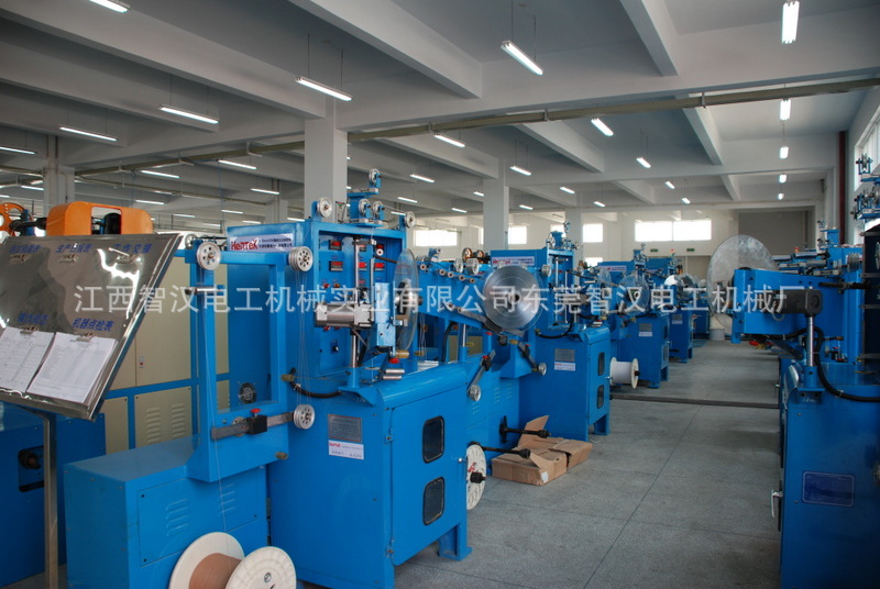 智汉400立式hdmi高频数据线缆高速单绞机