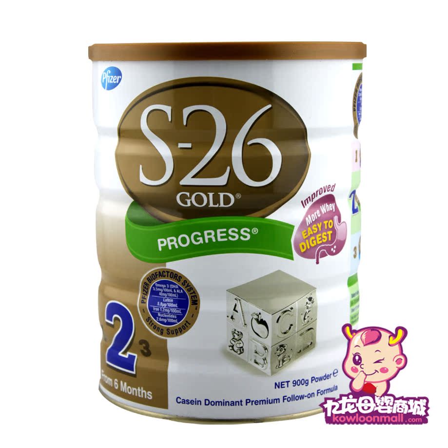 新西兰原装进口金装惠氏2段婴幼儿奶粉