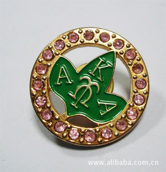 铁冲压烤漆徽章1