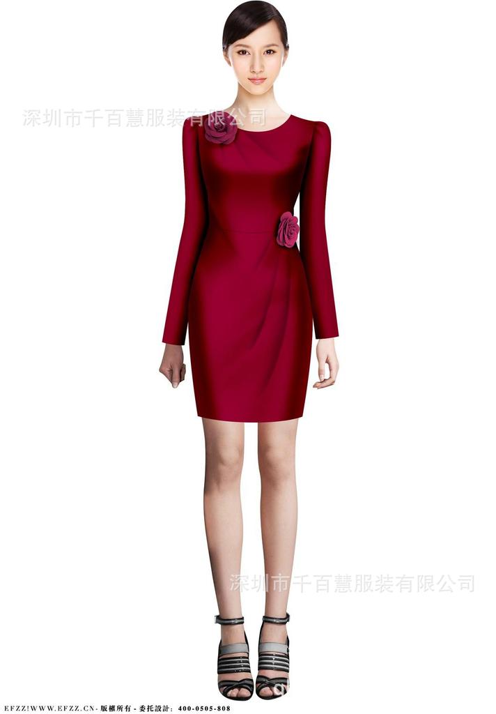 珍珠店珠宝营业员工作服/制服/夏装