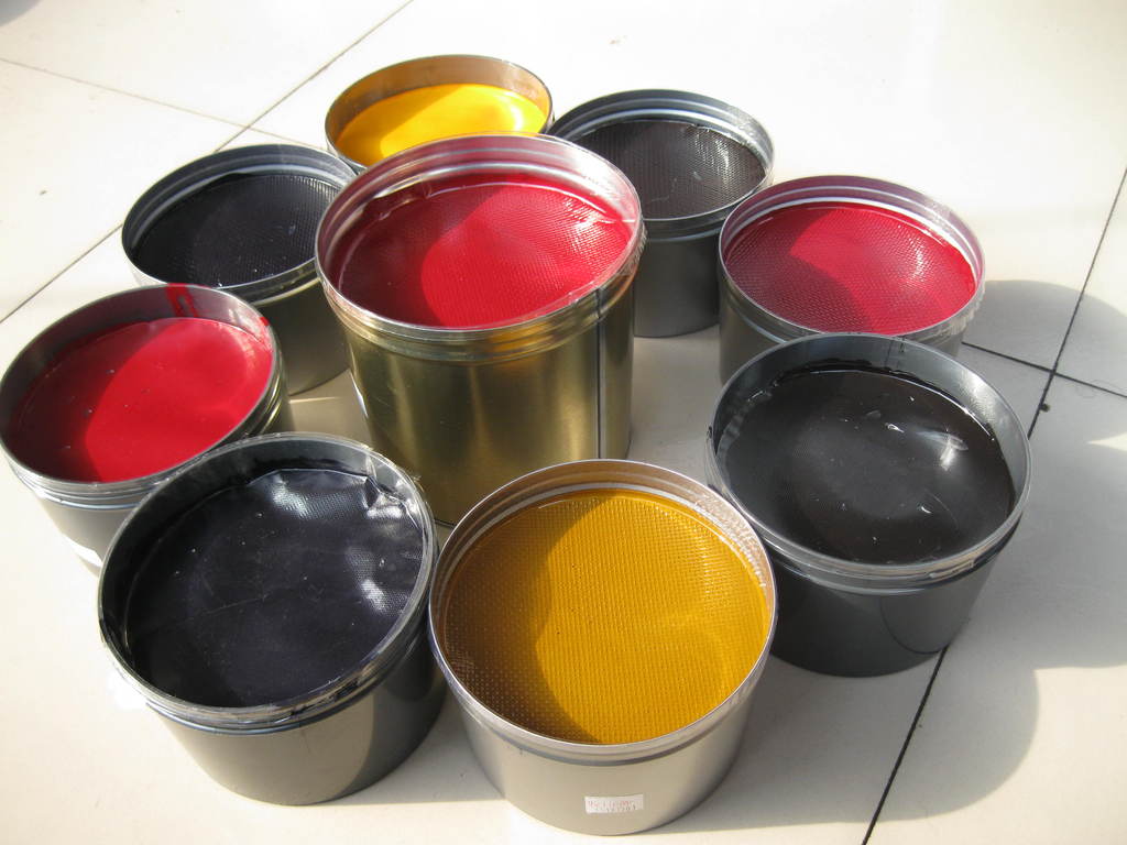 供应丝印油墨 油墨厂家 热升华油墨 (四色)