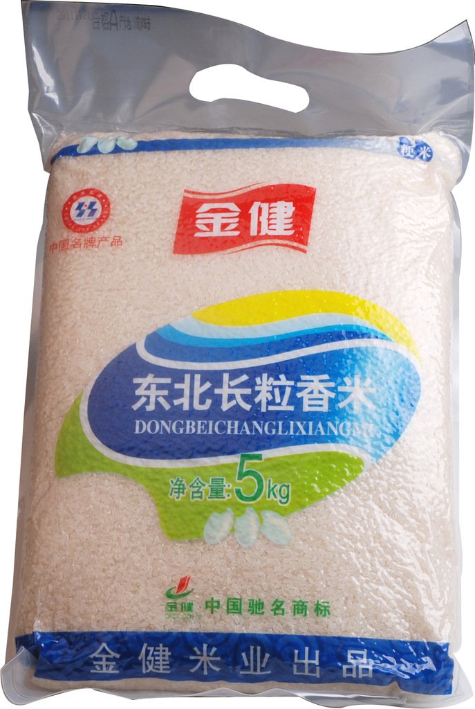 【金健东北长粒香米5kg,劲道好吃,团购首选】价格,厂家,图片,大米